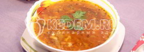 овощной суп с баклажанами. Шаг 8