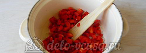 овощной суп с рисом. Шаг 4