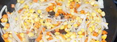 суп с фрикадельками и овощами. Шаг 3