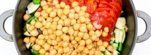 постный суп с нутом и овощами. Шаг 6