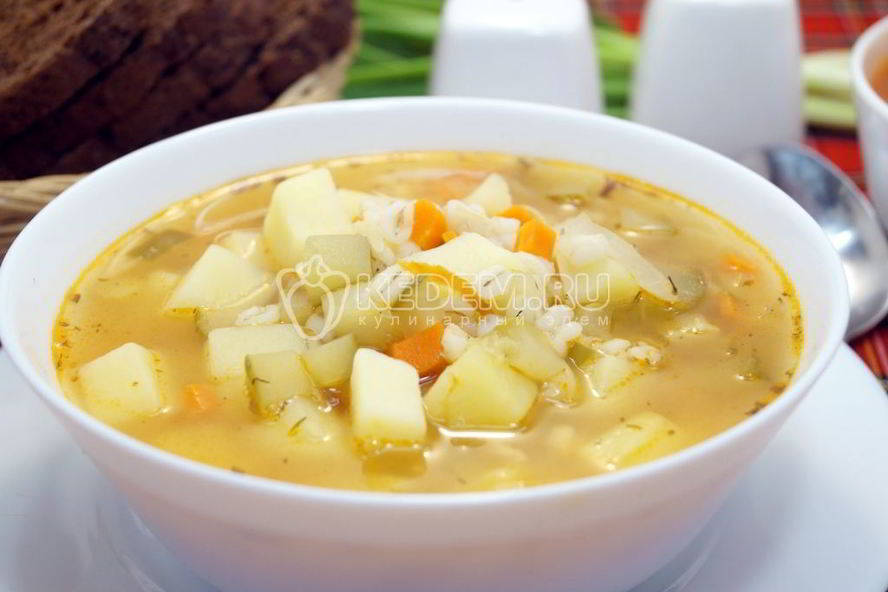 Рецепт постный рассольник