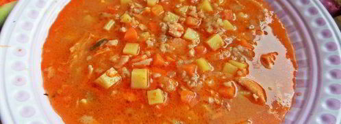 рыбный рассольник. Шаг 16