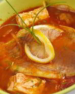 Рыбный суп из макрели по-африкански