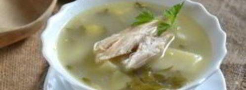 щавелевый суп с яйцом. Шаг 6