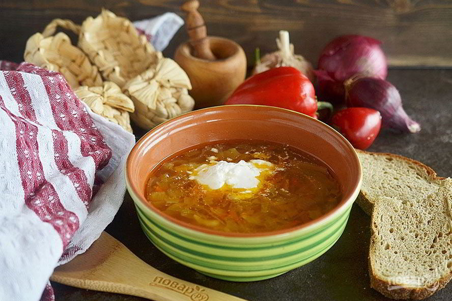 Рецепт деревенские зимние щи