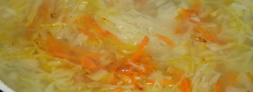 простые щи со свининой и свежей капустой. Шаг 4