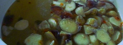 щи из кислой квашеной капусты с грибами. Шаг 6