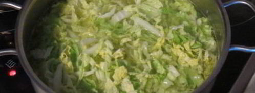 щи из пекинской капусты. Шаг 11