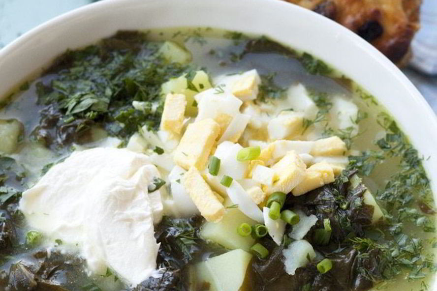 Рецепт щи из щавеля