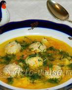 Щи с фрикадельками