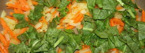 щи с квашеной капустой и молодым щавлем. Шаг 4