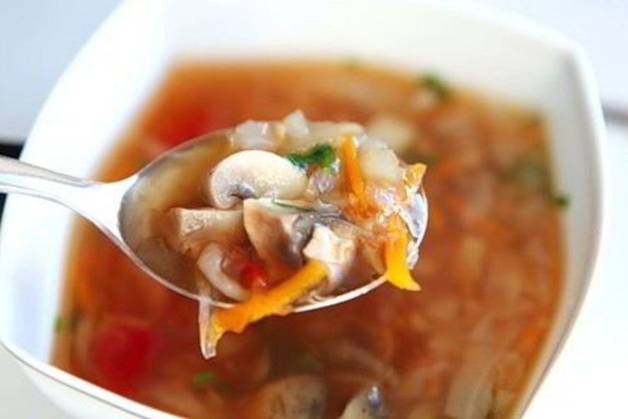 Рецепт щи с шампиньонами и мясом