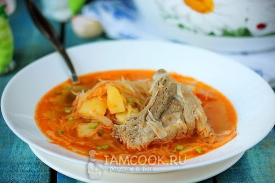 Рецепт щи со свининой