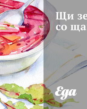 Щи зеленые со щавелем