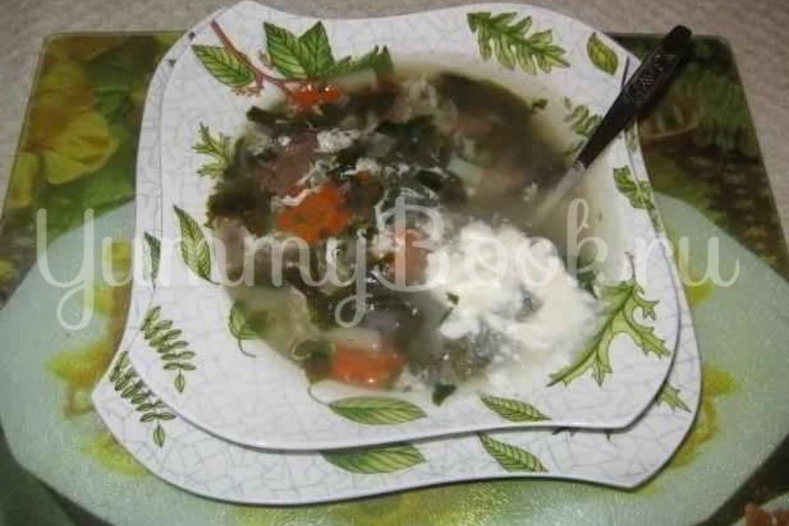 Рецепт щи зеленые