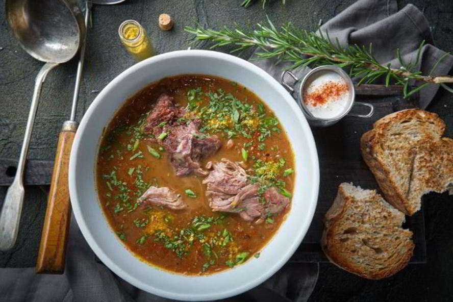 Рецепт томленые в печи суточные щи с белыми грибами