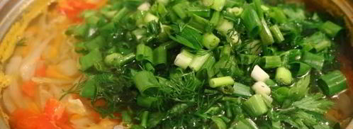 зеленые щи из капусты. Шаг 12