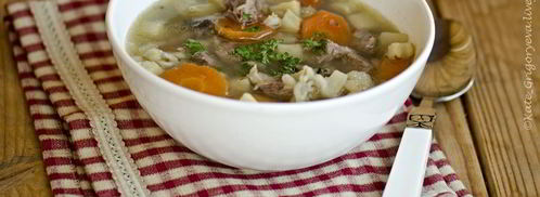 шотландский суп из баранины. Шаг 7