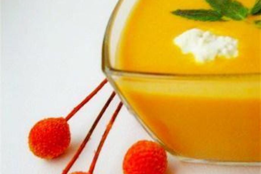 Рецепт сливочный крем-суп из тыквы