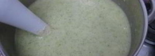 сливочный суп с брокколи и картофелем. Шаг 5