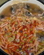 Мясная сборная солянка с картошкой