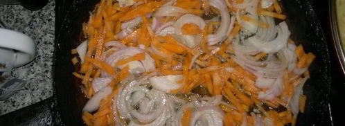 мясная сборная солянка с картошкой. Шаг 2