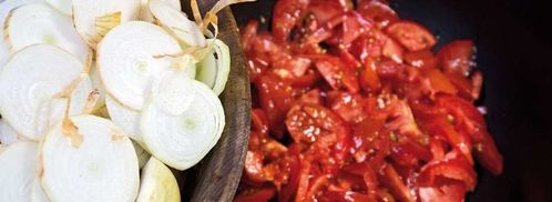 овощная солянка с грибами. Шаг 2