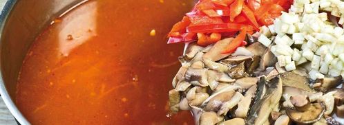 овощная солянка с грибами. Шаг 17