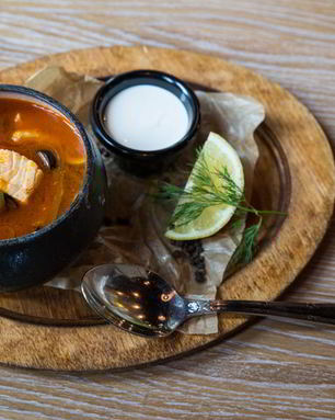 Рыбная солянка