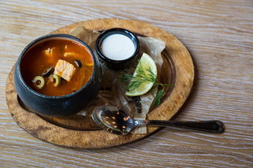 Рецепт рыбная солянка