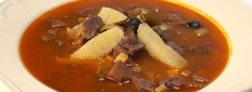 сборная солянка на говяжьем бульоне. Шаг 5