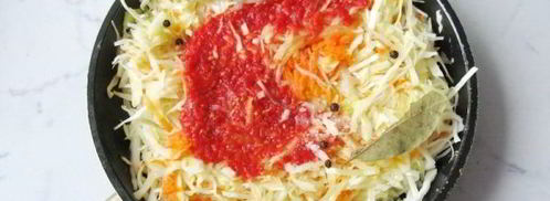 солянка из капусты на зиму. Шаг 7