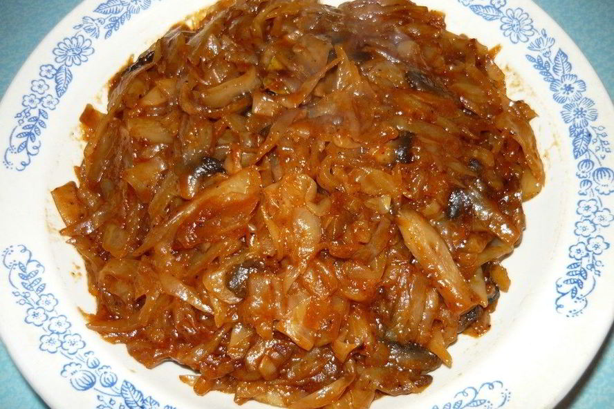 Рецепт солянка из капусты с грибами в мультиварке