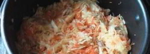 солянка из капусты в мультиварке. Шаг 5