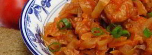 солянка из капусты в мультиварке. Шаг 7