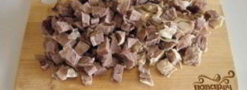 классическая солянка с мясом и картошкой. Шаг 7