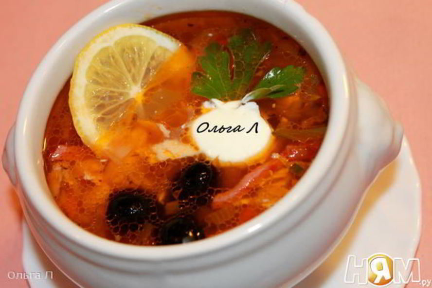 Рецепт солянка мясная