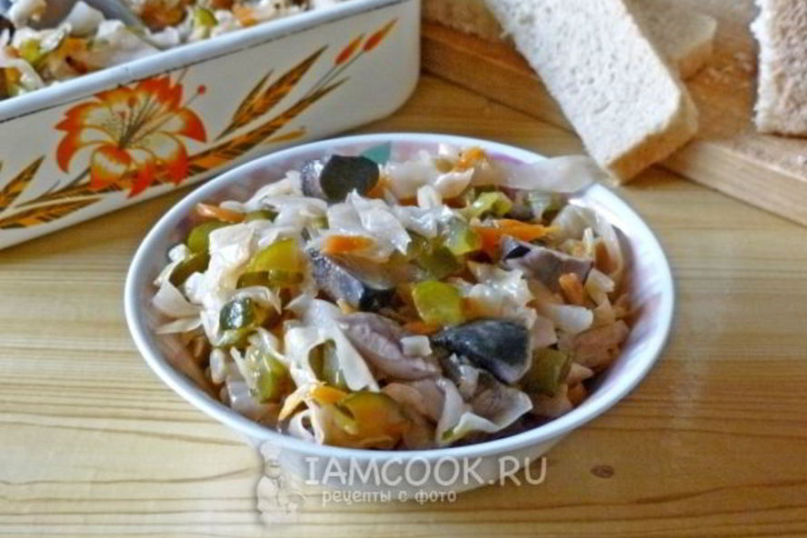 Рецепт солянка овощная с маринованными подосиновиками