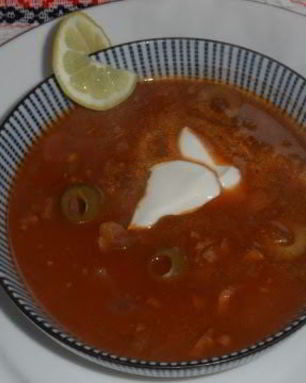 Солянка постная