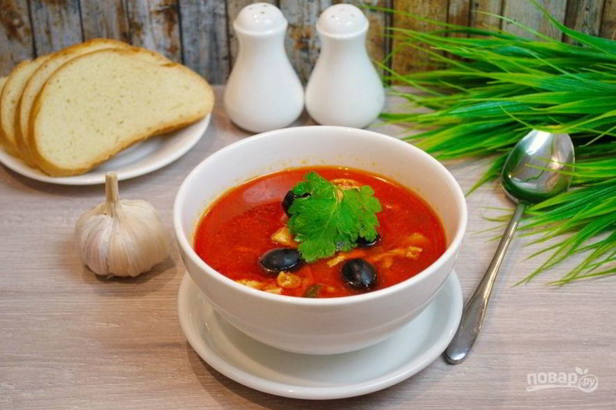 Рецепт солянка рыбная классическая