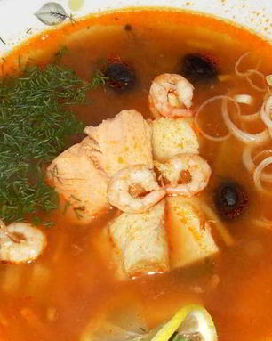 Солянка рыбная сборная
