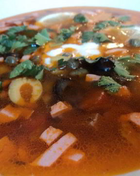 Солянка с перловкой