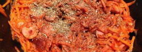 солянка с сосиской из свежей капусты. Шаг 3