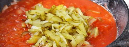 суп солянка классическая. Шаг 8