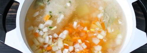 суп грибной с лапшой. Шаг 5