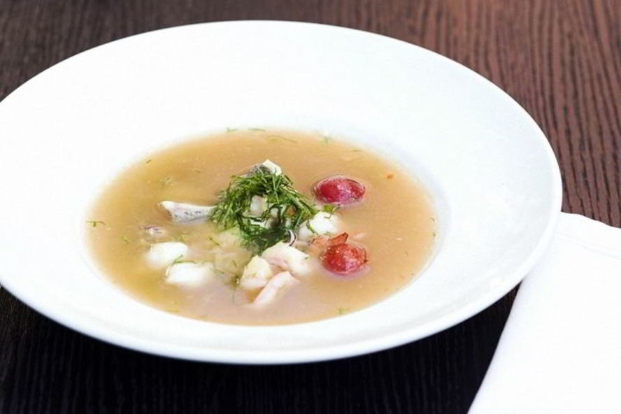 Рецепт суп из дорады и морепродуктов