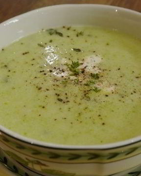 Суп из кабачков и пекинской капусты