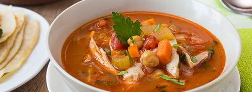 суп из курицы в марокканском стиле. Шаг 12