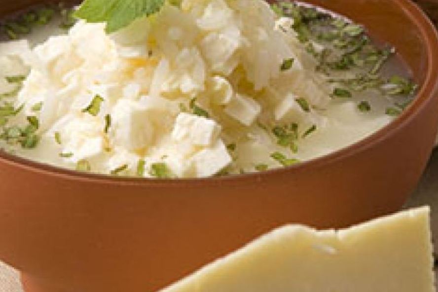 Рецепт суп из сыра с рисом