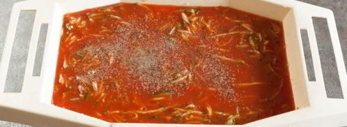 суп из томатного сока. Шаг 7